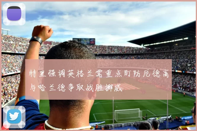 特里强调英格兰需重点盯防厄德高与哈兰德争取战胜挪威